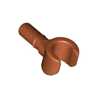 Mini Figür Eli - Koyu-Turuncu