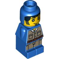 Bebek Micro miniFigür Baskı-No 63 1x1 - Mavi