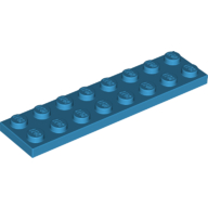 Yapı Plakası 2x8 - Koyu-Azur