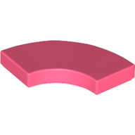 Yuvarlak Köşe Fayansı 2x2 Kavis - Pembe-Mercan