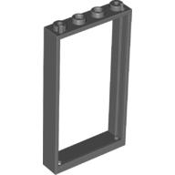 Kapı Çerçevesi 1x4x6 alt 2 delikli - Yeni Koyu-Gri