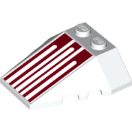 ElementNo 4264026 - White Sticker Star Wars 8085 Freeco Speeder