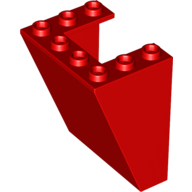 Ters Ön cam 3x4x4 1985-2012 - Kırmızı