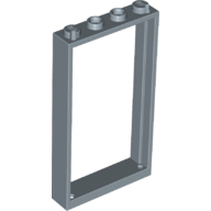 Kapı Çerçevesi 1x4x6 alt 2 delikli - Soft-Mavi